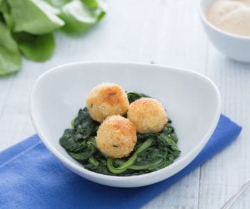 Bolinhos de peixe-branco
