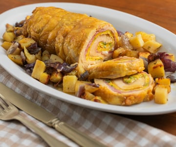 Rocambole de frango