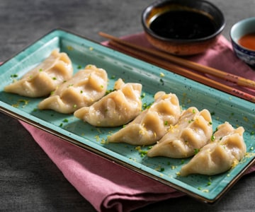 Gyoza de camarão