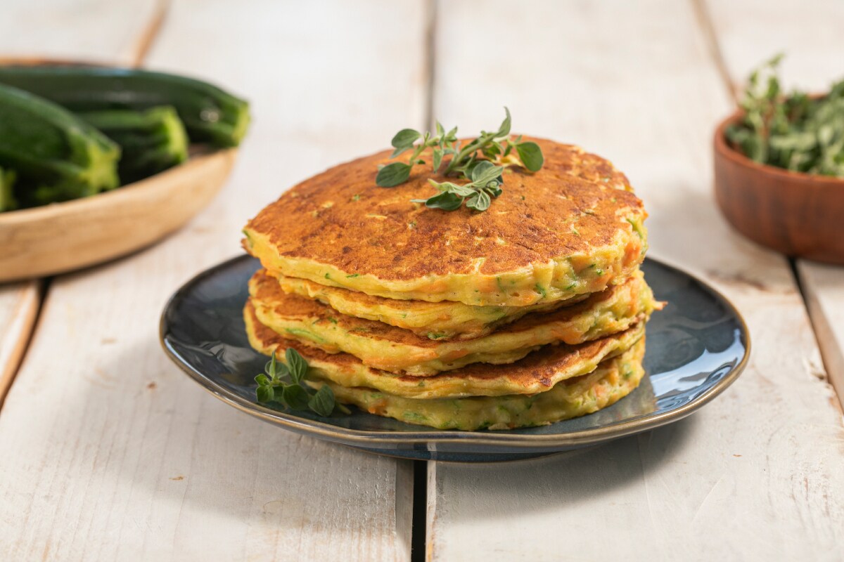 Panqueca de legumes