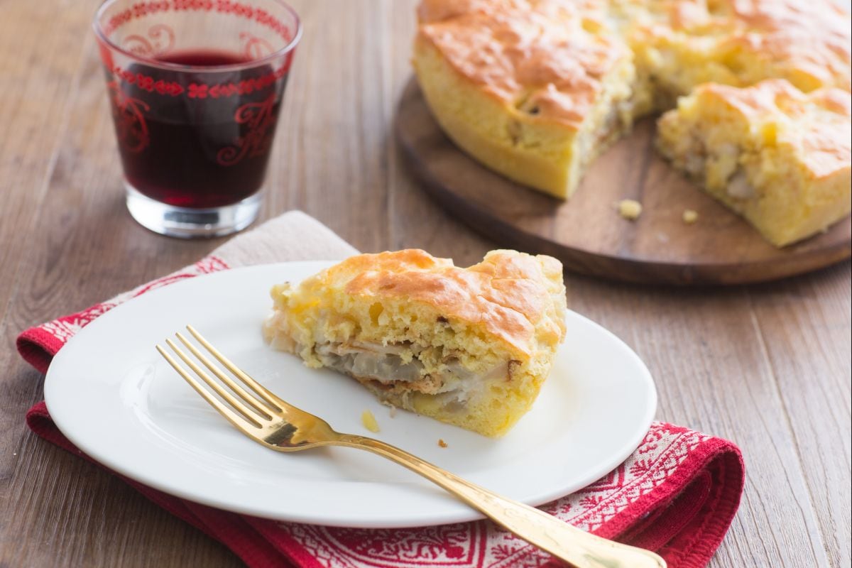 Torta salgada de erva-doce