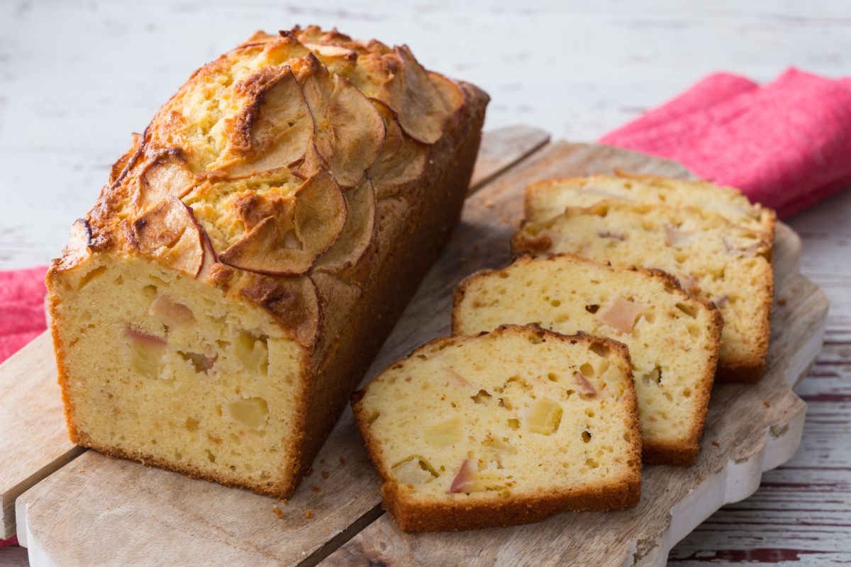 Bolo de maçã