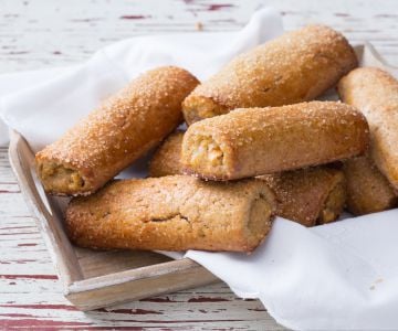 Biscoitos rústicos de maçã