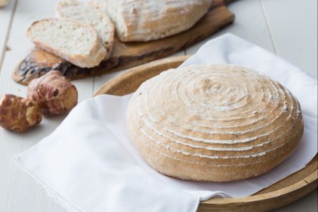 Pão de topinambur
