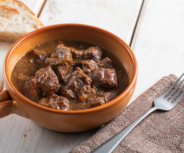 Ensopado de carne bovina