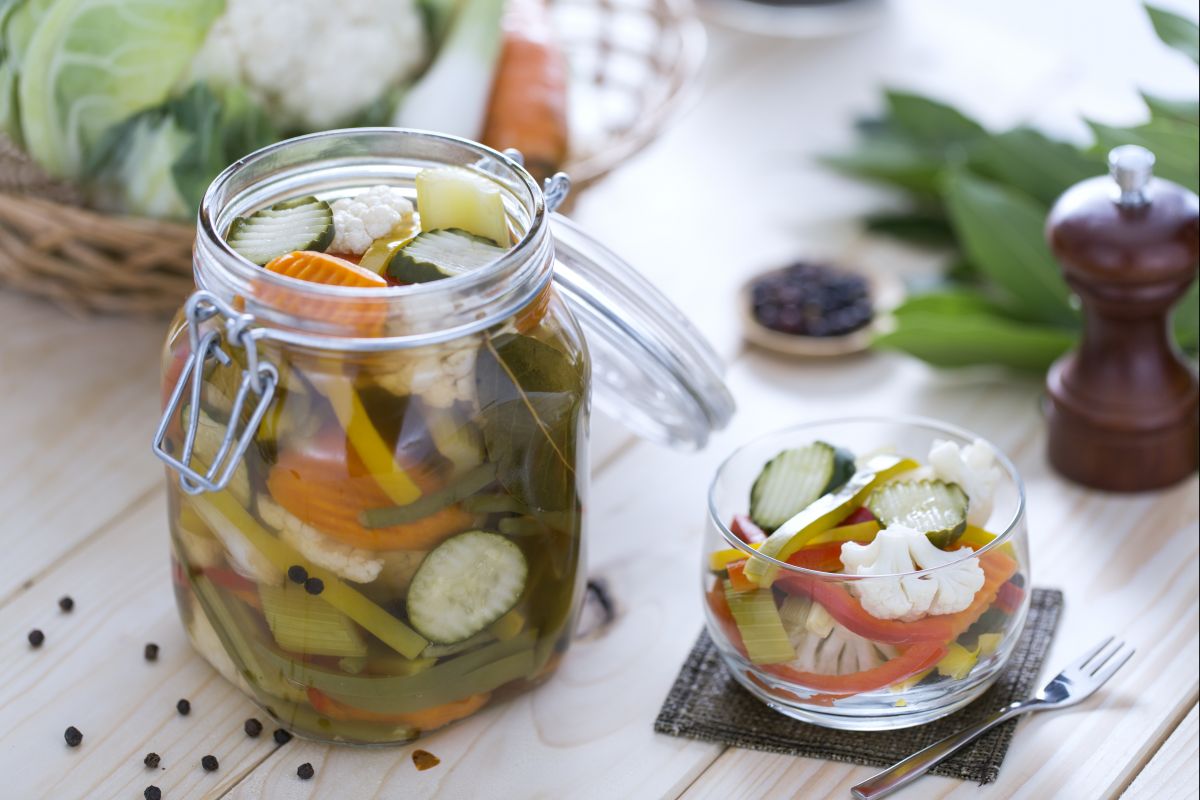 Conserva de Legumes em Vinagre