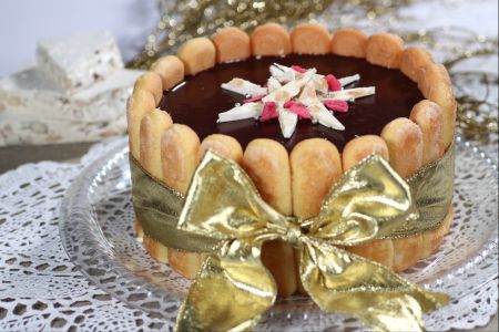 Charlotte (semifreddo) de nougat