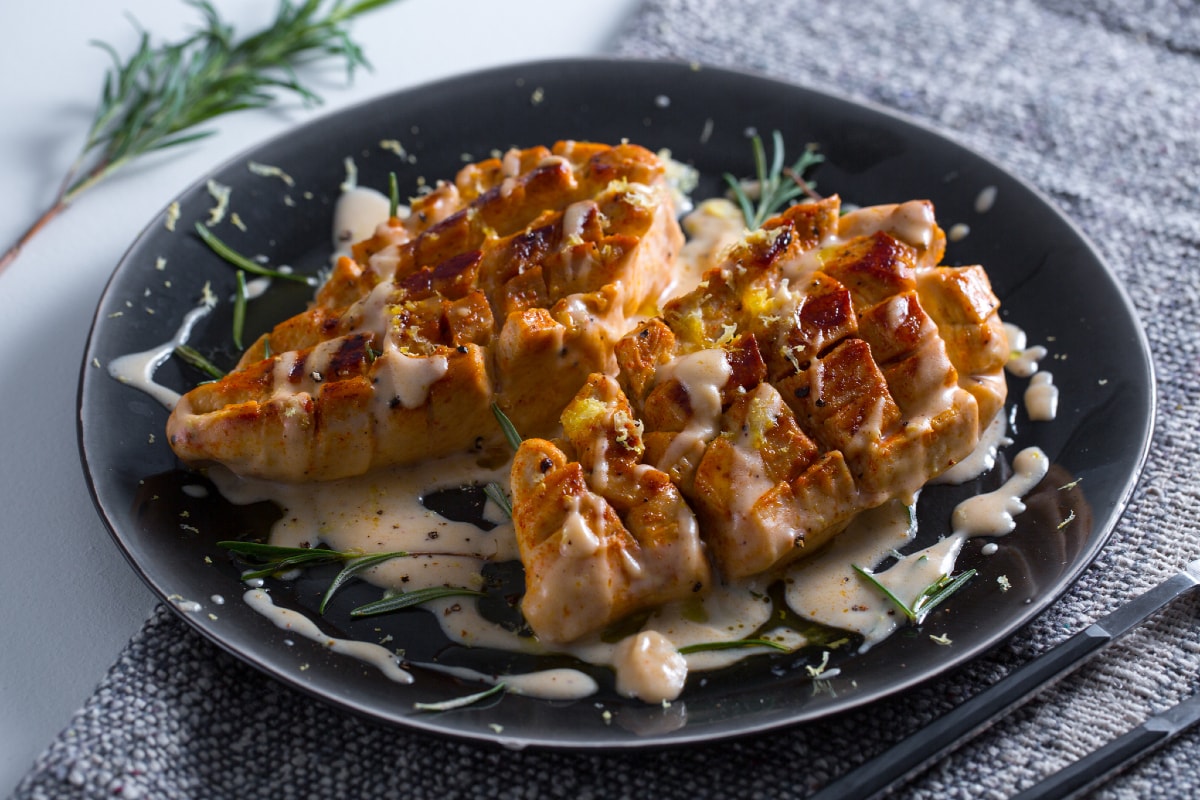 Peito de frango cremoso