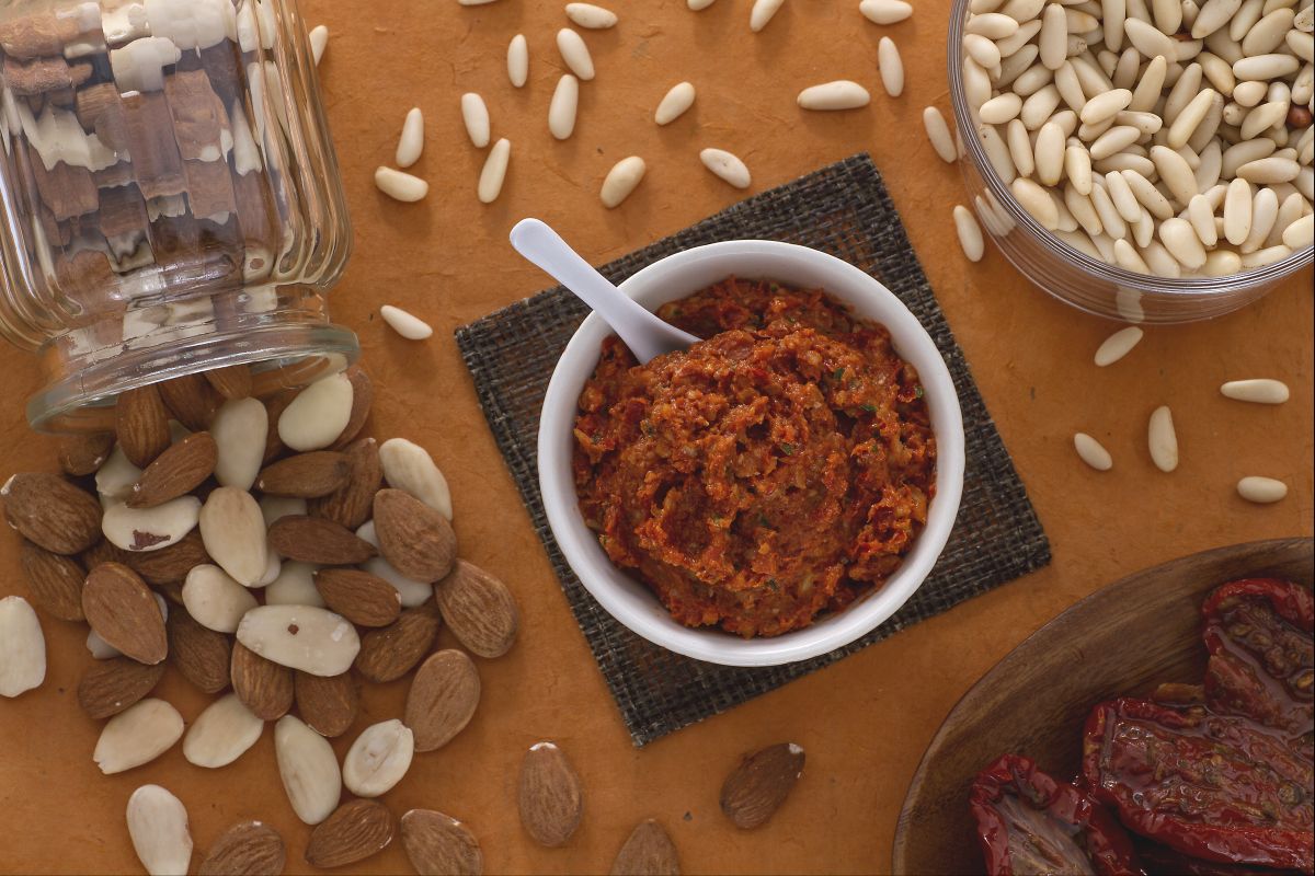 Pesto de tomate seco
