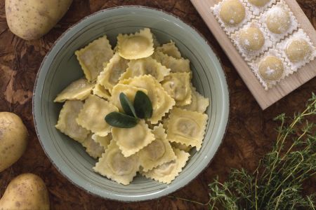 Ravioli de batata