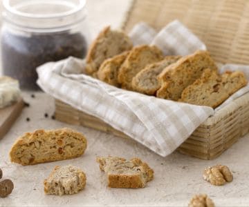 Cantucci com gorgonzola