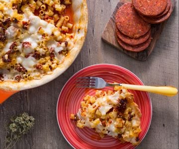 Timballo nduja e cacio silano