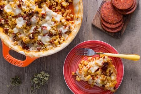 Timballo nduja e cacio silano