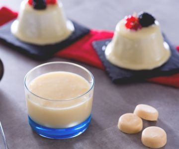 Ganache de chocolate branco