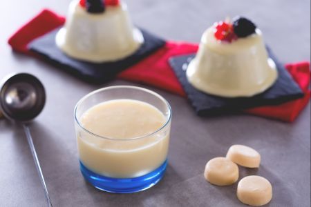 Ganache de chocolate branco