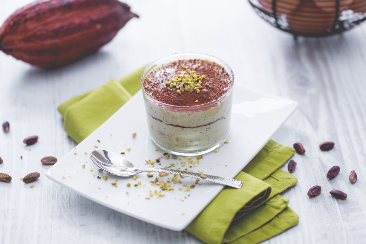 Tiramisù de pistache