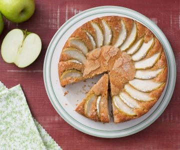 Torta de espelta e iogurte