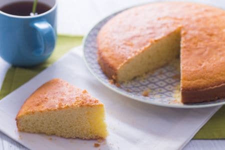 Bolo com farinha de arroz