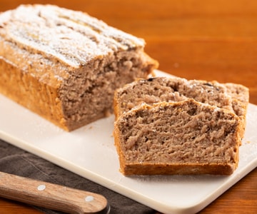 Banana bread sem manteiga