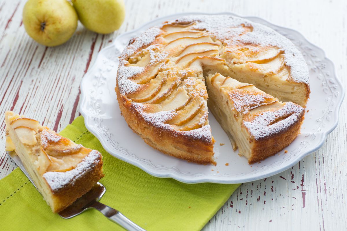 Torta de pera