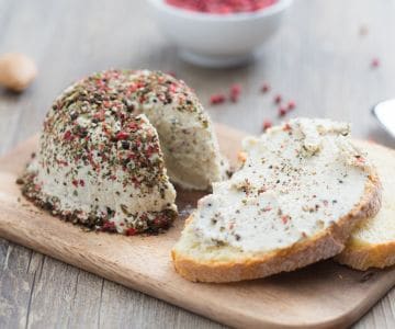Queijo vegano cremoso