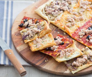 Folhado multissabor de atum