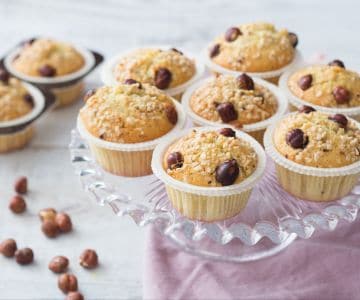 Muffin de avelã