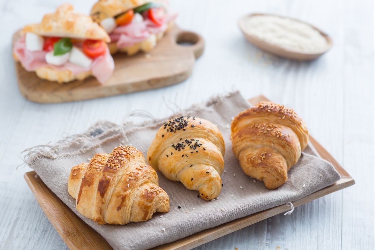 Croissant salgados