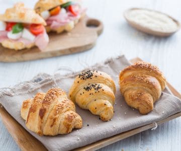 Croissant salgados
