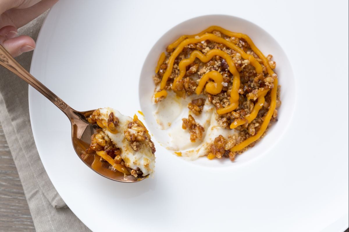 Arroz doce e abóbora