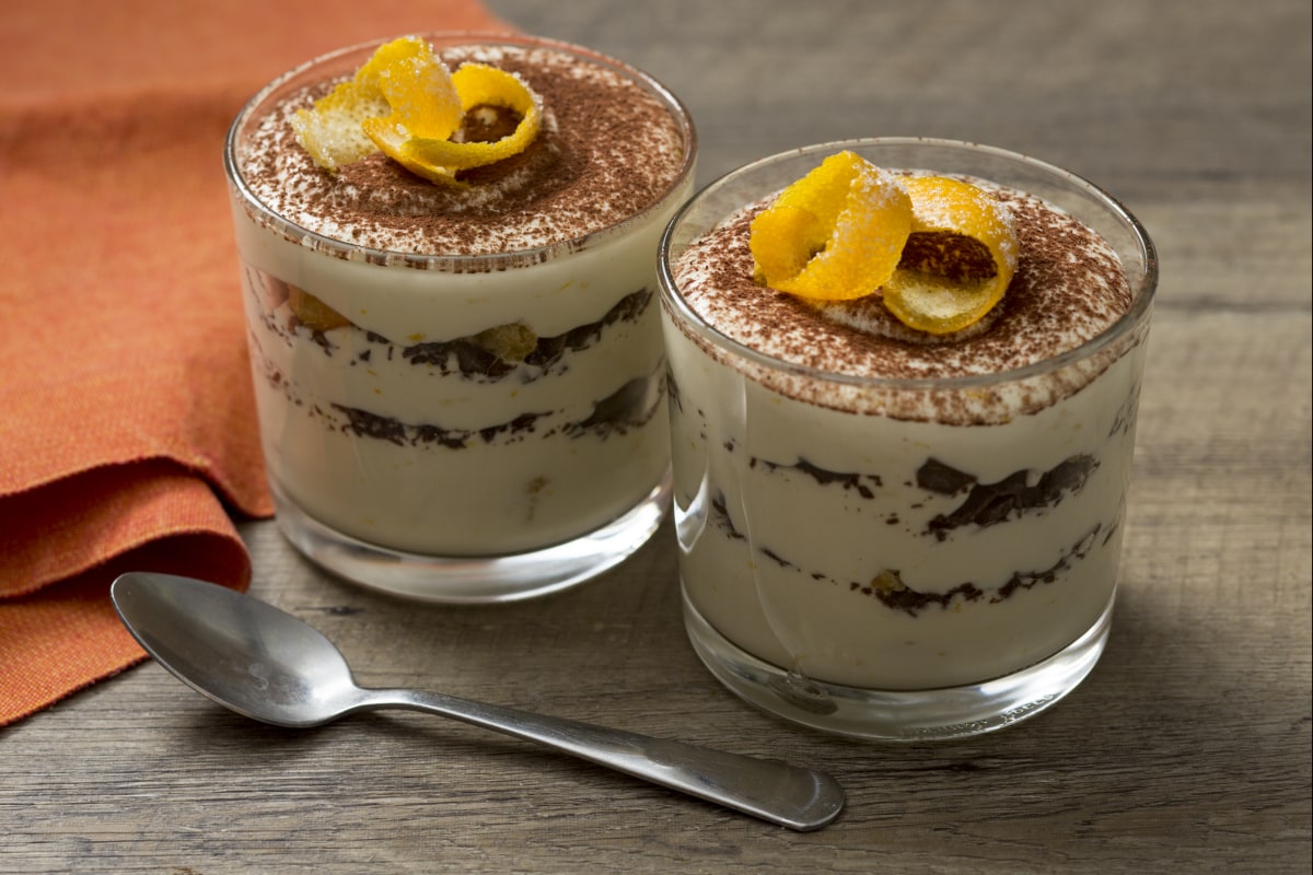 Tiramisù de laranja