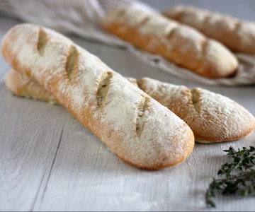 Pão de tomilho com fermento natural