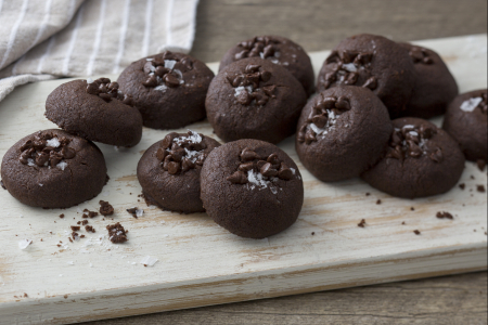 Biscoitinhos de cacau sem ovos