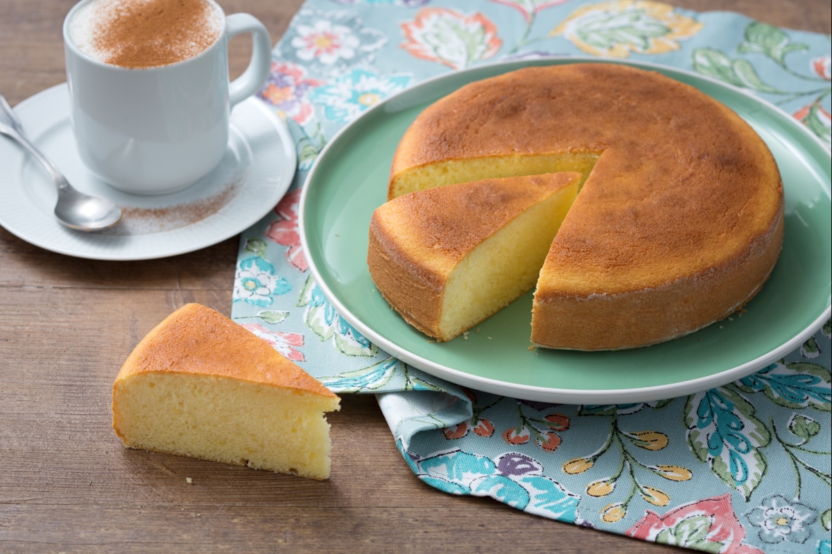 Bolo de leite quente