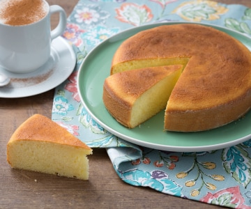 Bolo de leite quente