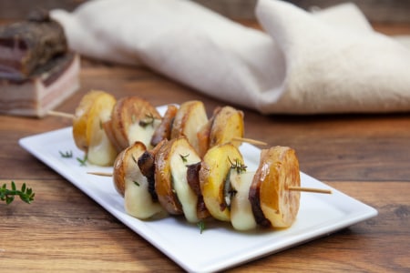 Espetinhos de batata
