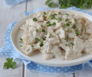 Pasta com molho de atum