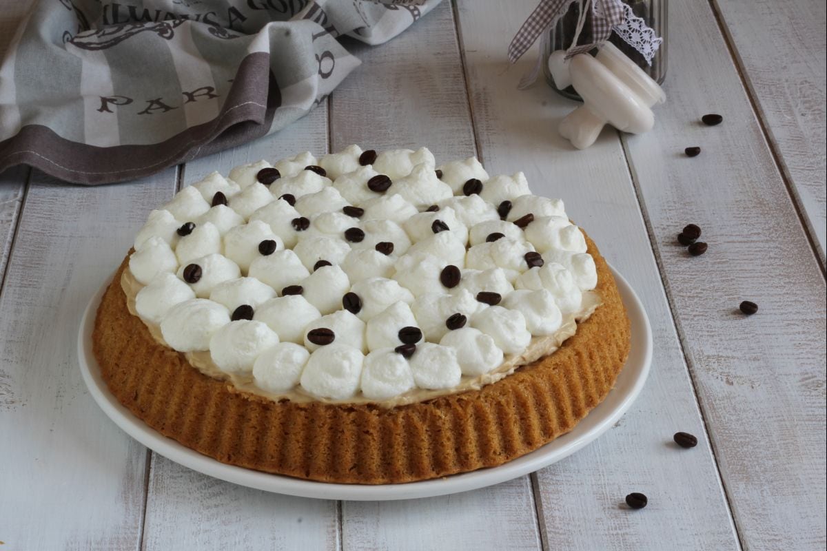 Torta macia de café
