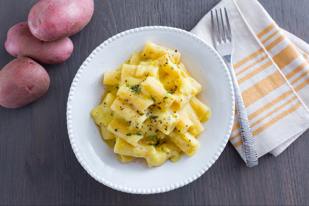 Pasta batata e ovos