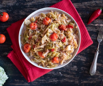 Repolho à moda de Salento