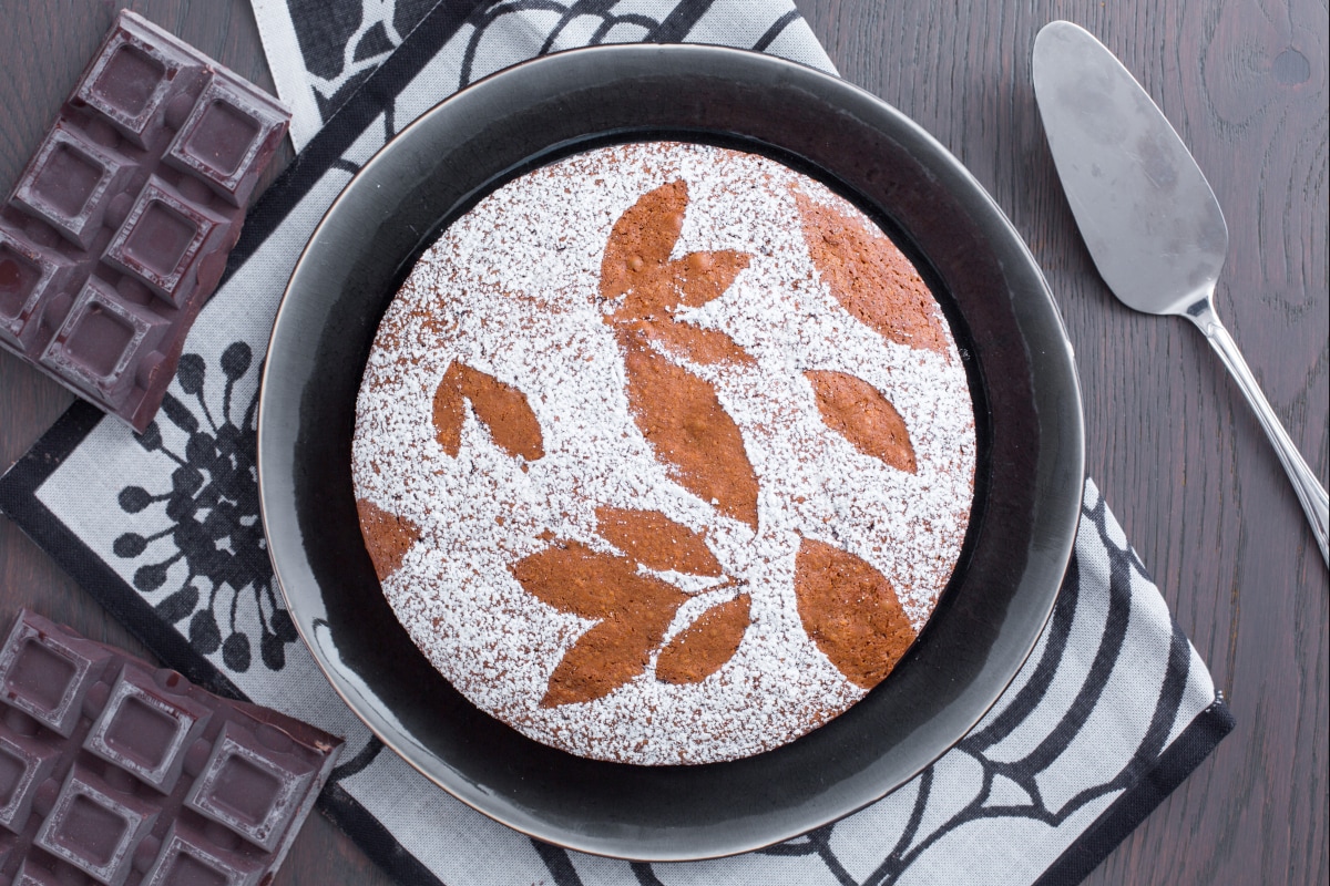 Bolo de chocolate sem manteiga