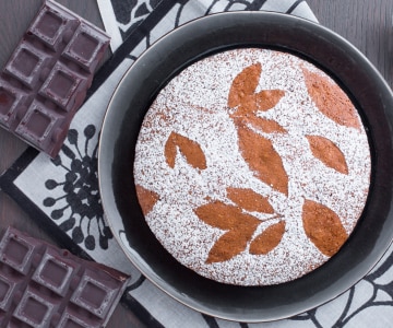 Bolo de chocolate sem manteiga