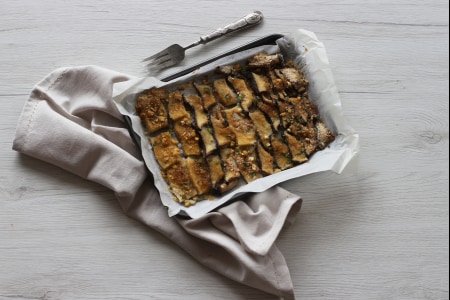Cogumelos gratinados no forno