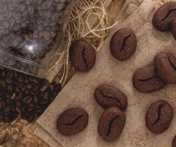 Biscoitos grão de café