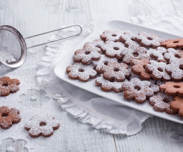 Canestrelli de chocolate
