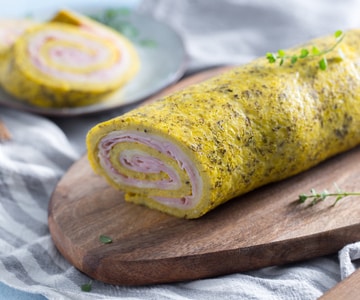 Rolo de Omelete ao Forno