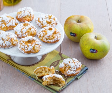 Biscoitos de maçã sem manteiga
