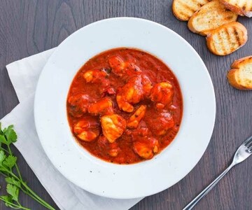 Tamboril em Caldeirada