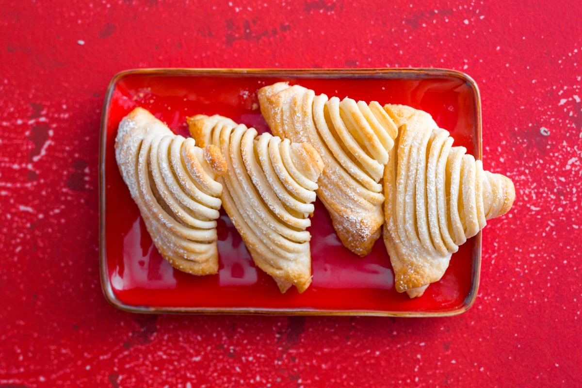 Sfogliatelle fáceis