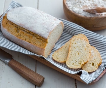 Pão com fermento natural